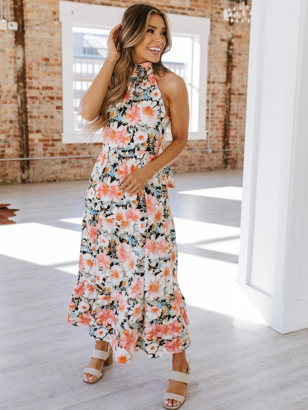 Springing Florals Dress