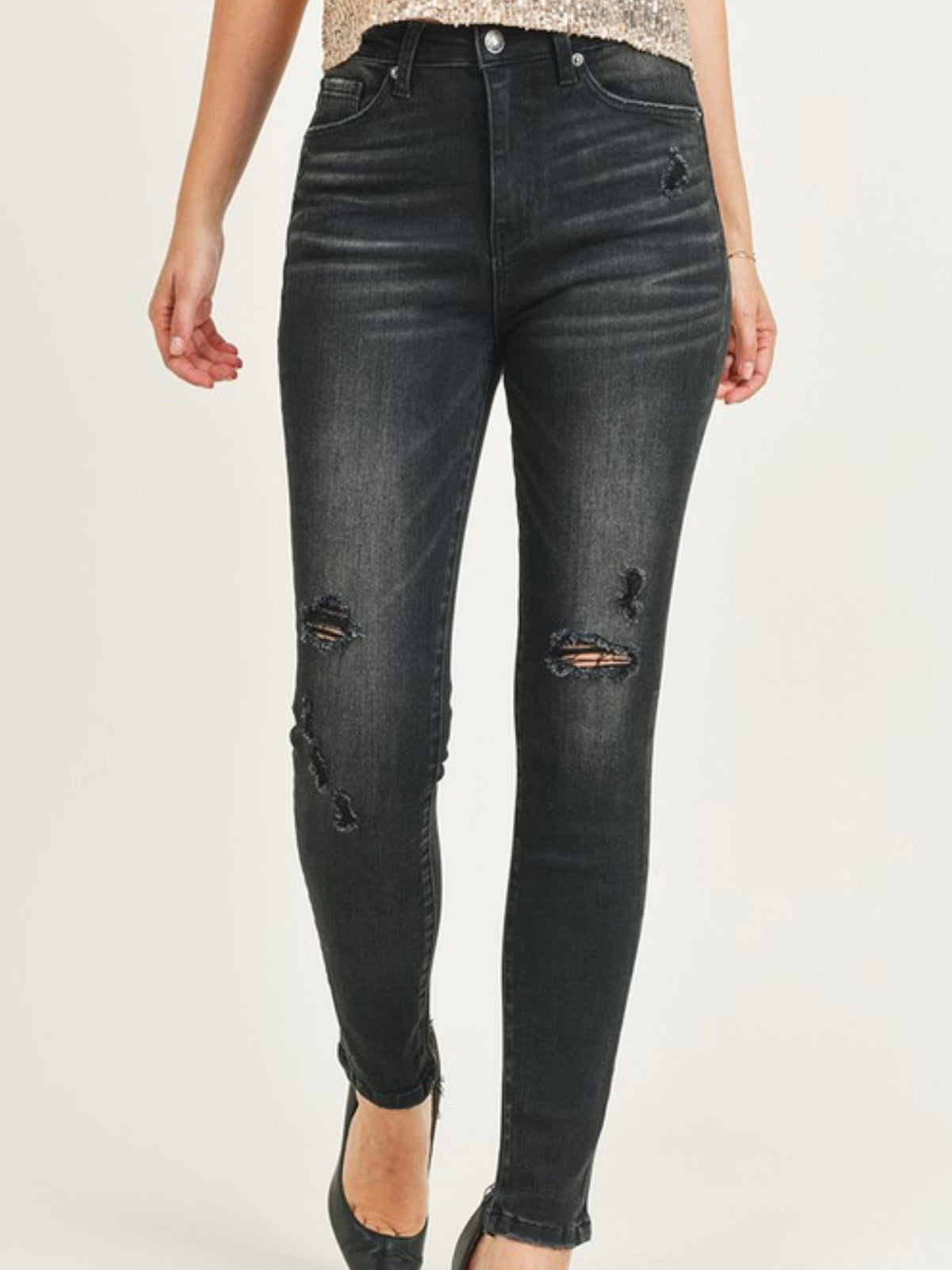 Skyline Pocket Straight Jeans
