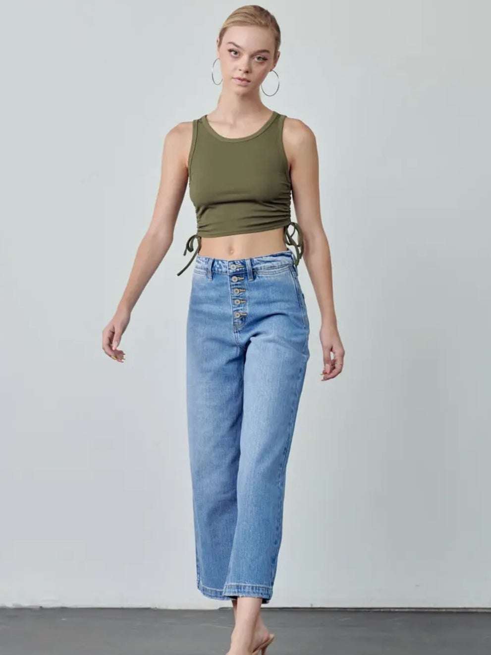 Kathleen Wide Leg Kancan Jeans