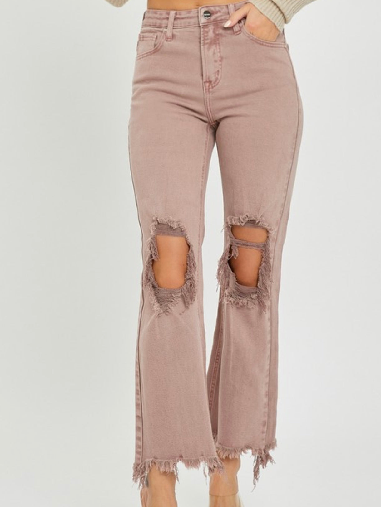 Desert + Dusk Distressed Jeans