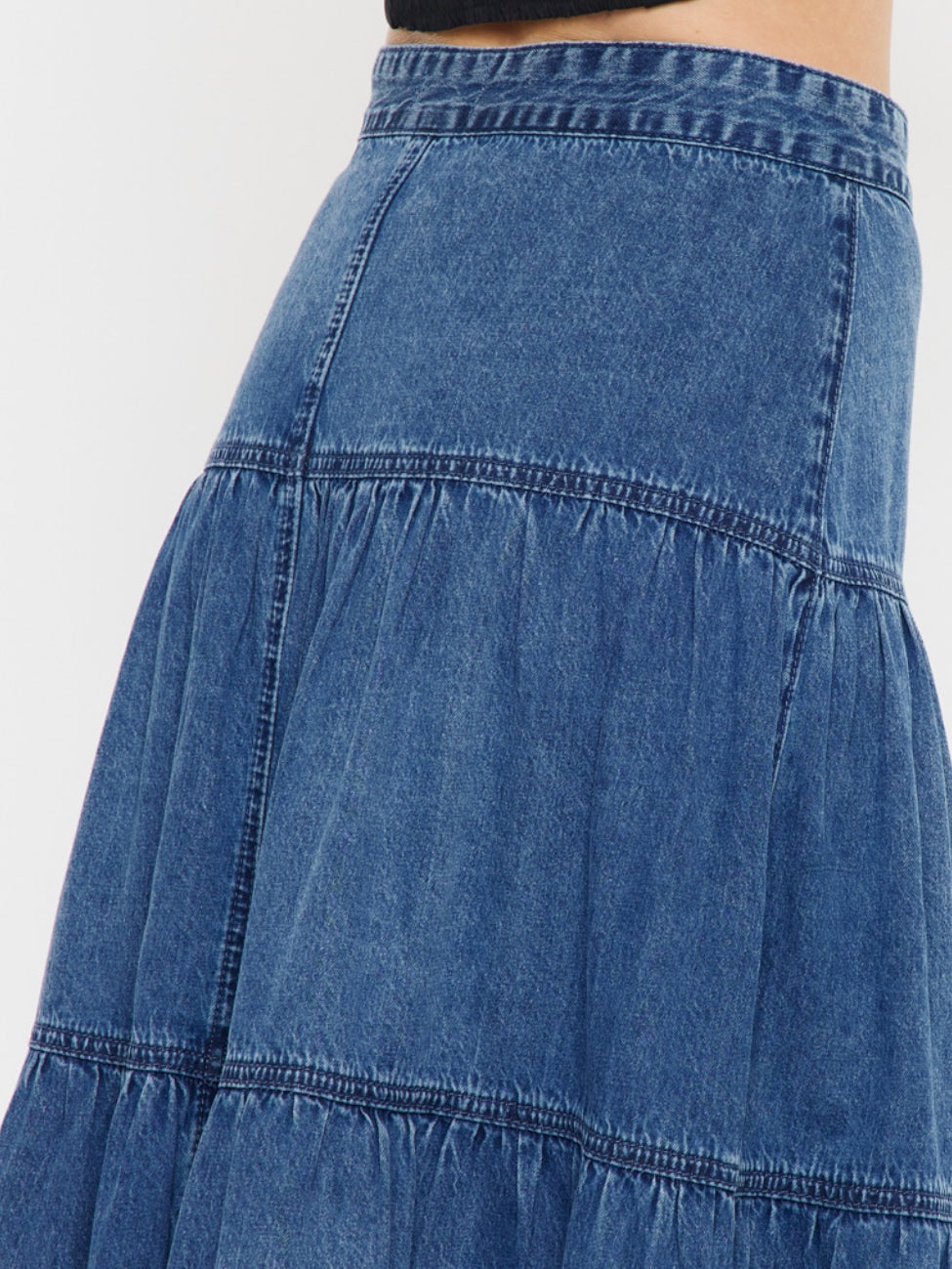 Arizona Denim Maxi Skirt
