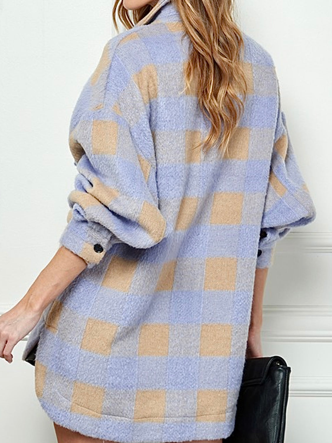 Ocean Side Plaid Shacket