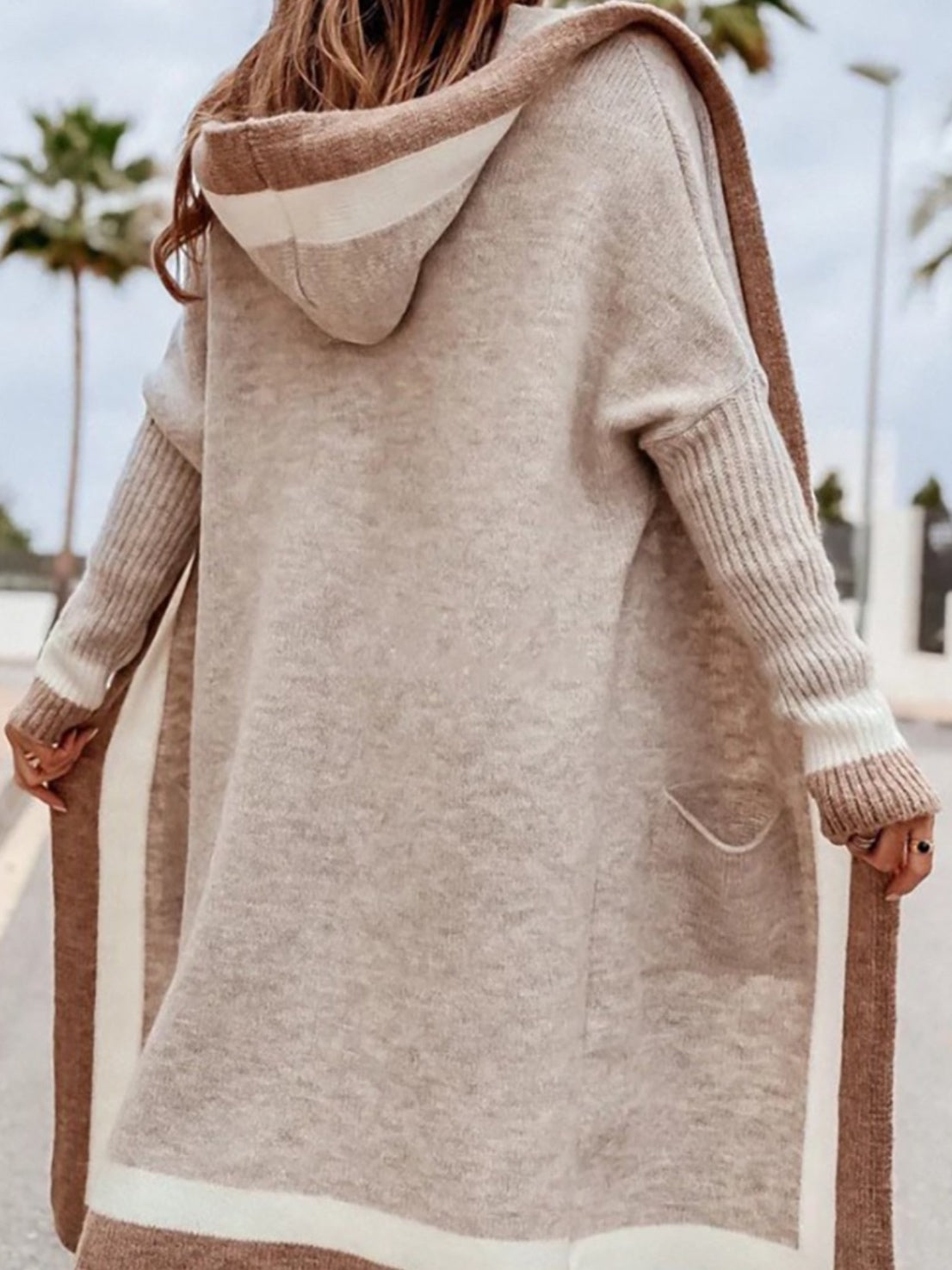 Ella Color Block Cardigan