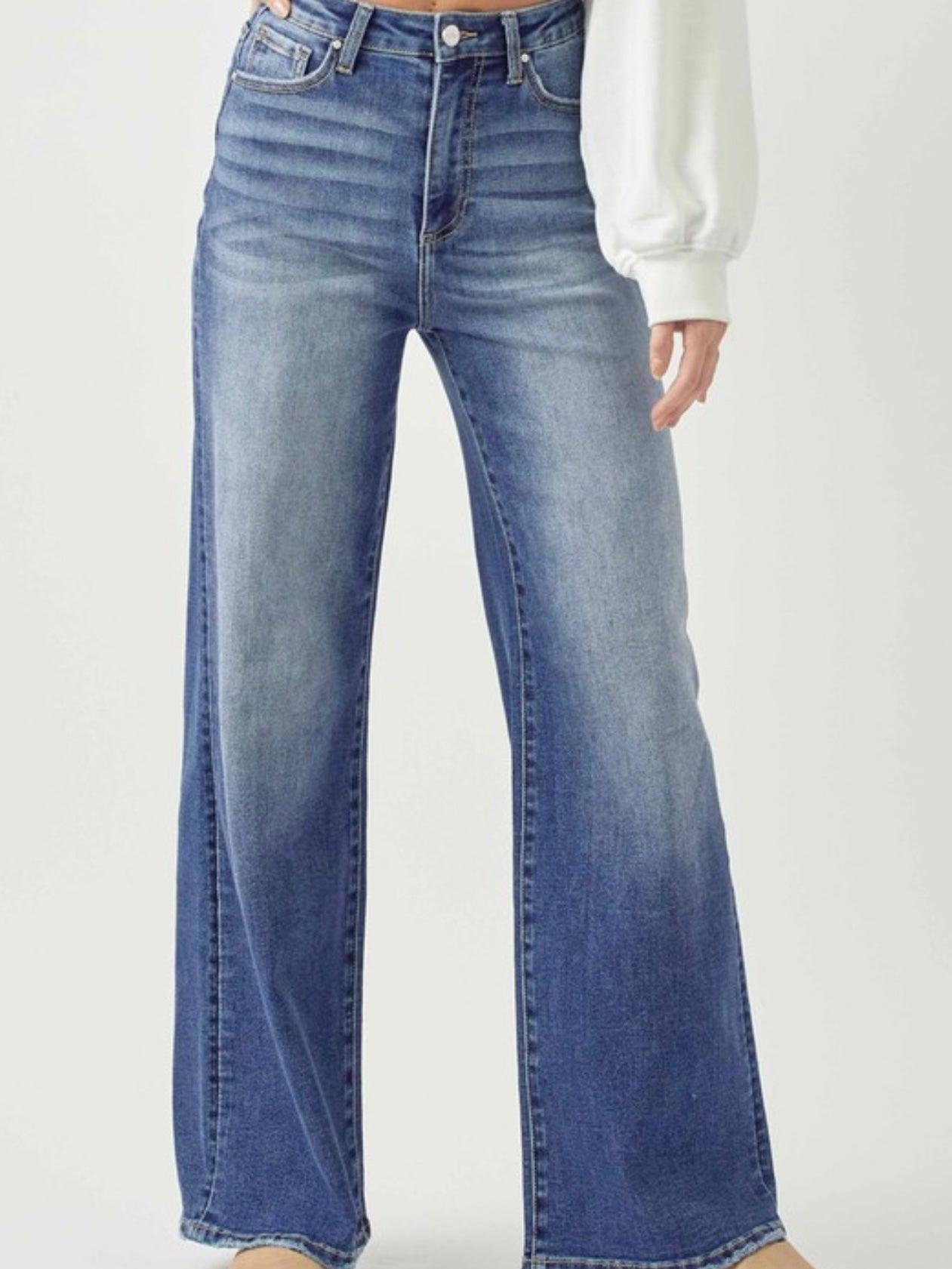 Coastal Breeze Wide Leg Jeans