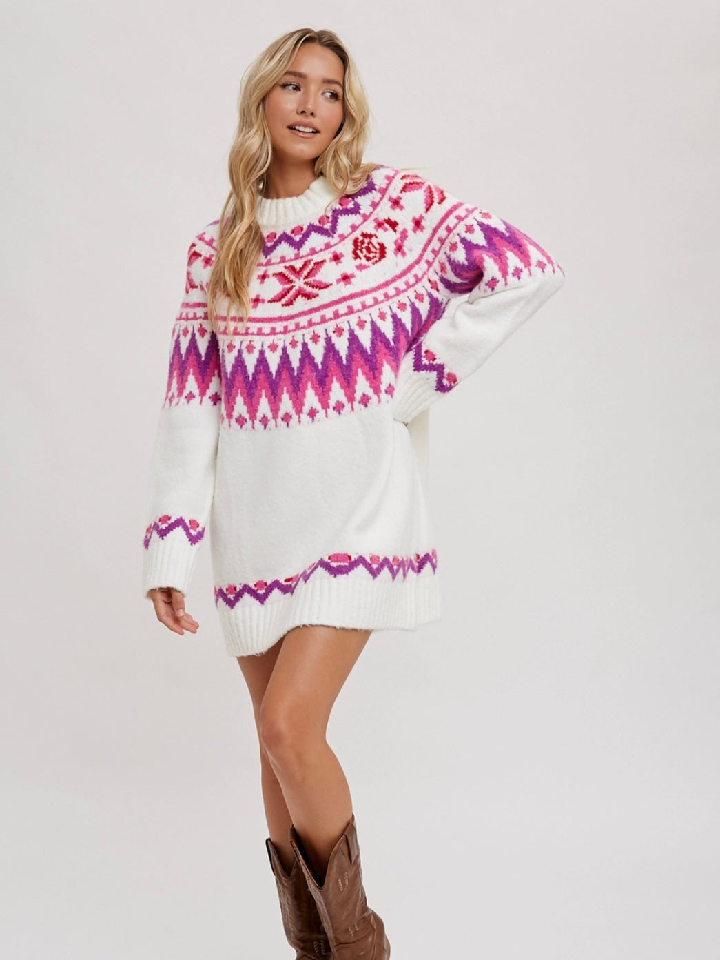 Ski Lodge Tunic Sweater