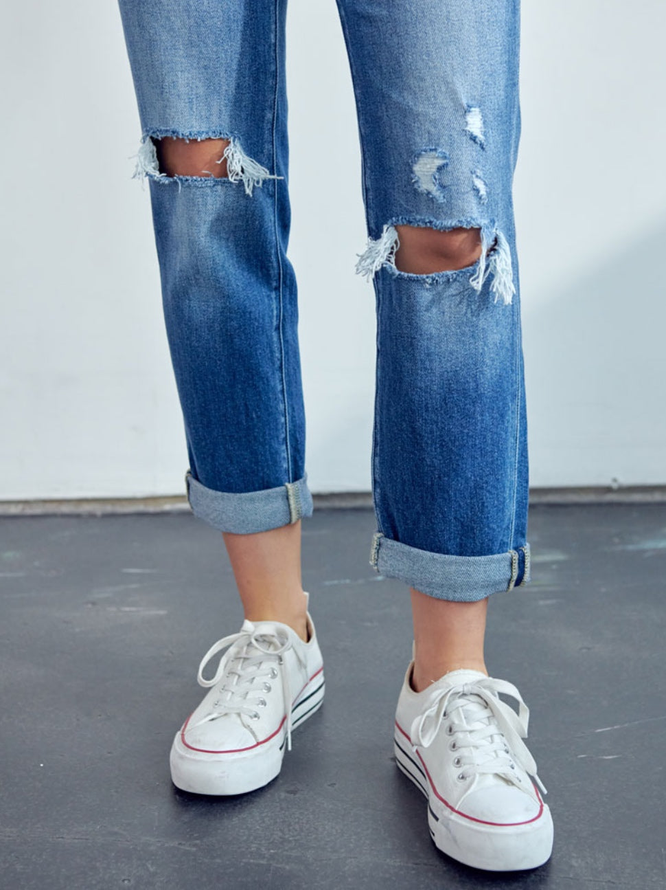 Varen High Rise Straight Leg Jeans