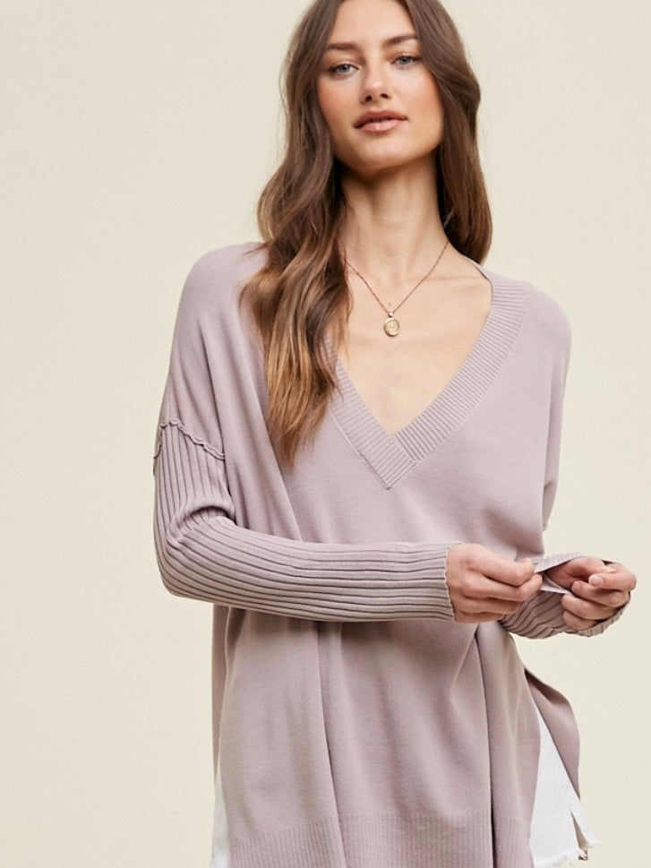 Sienna Deep V Sweater