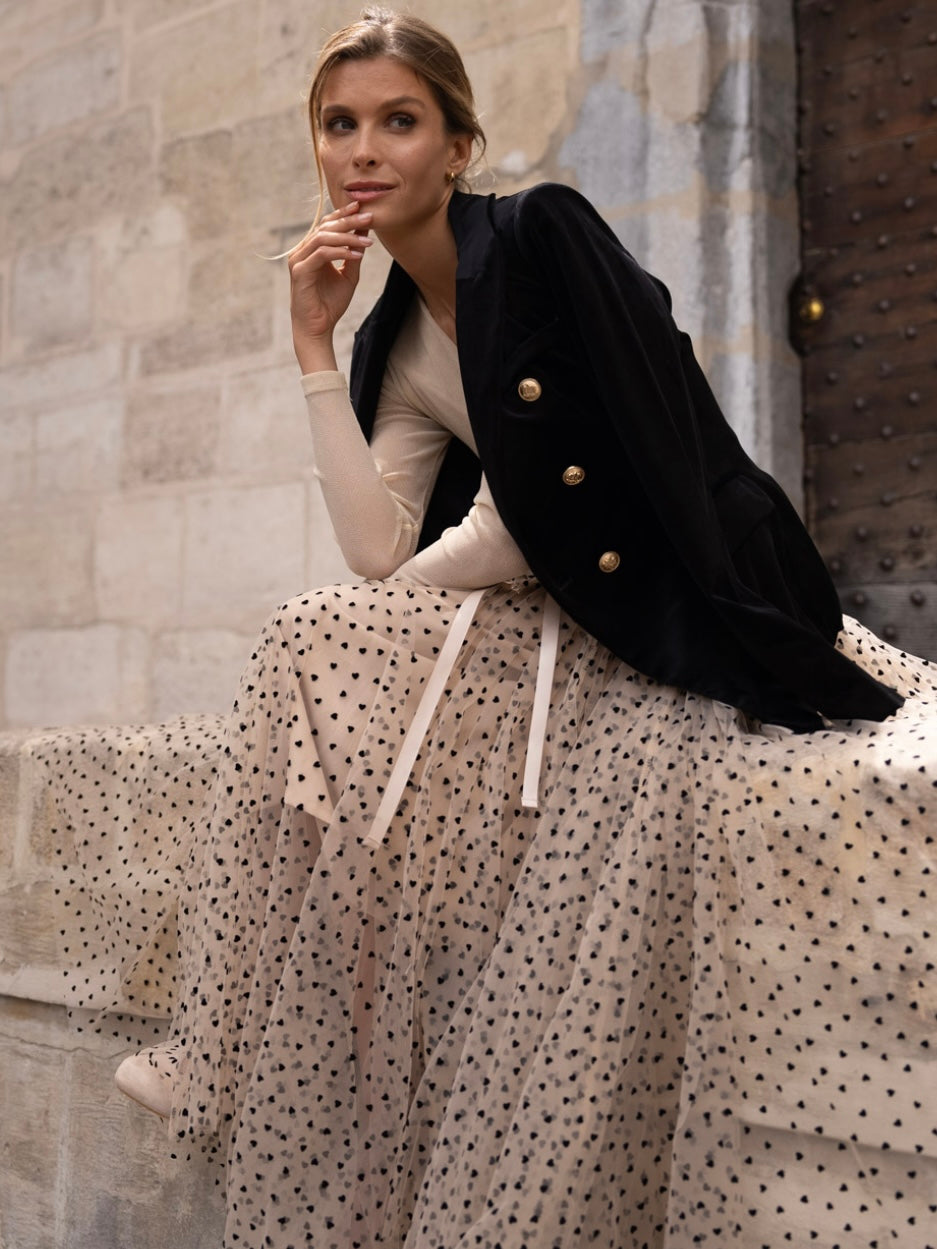 Tulle Heart Tutu Skirt