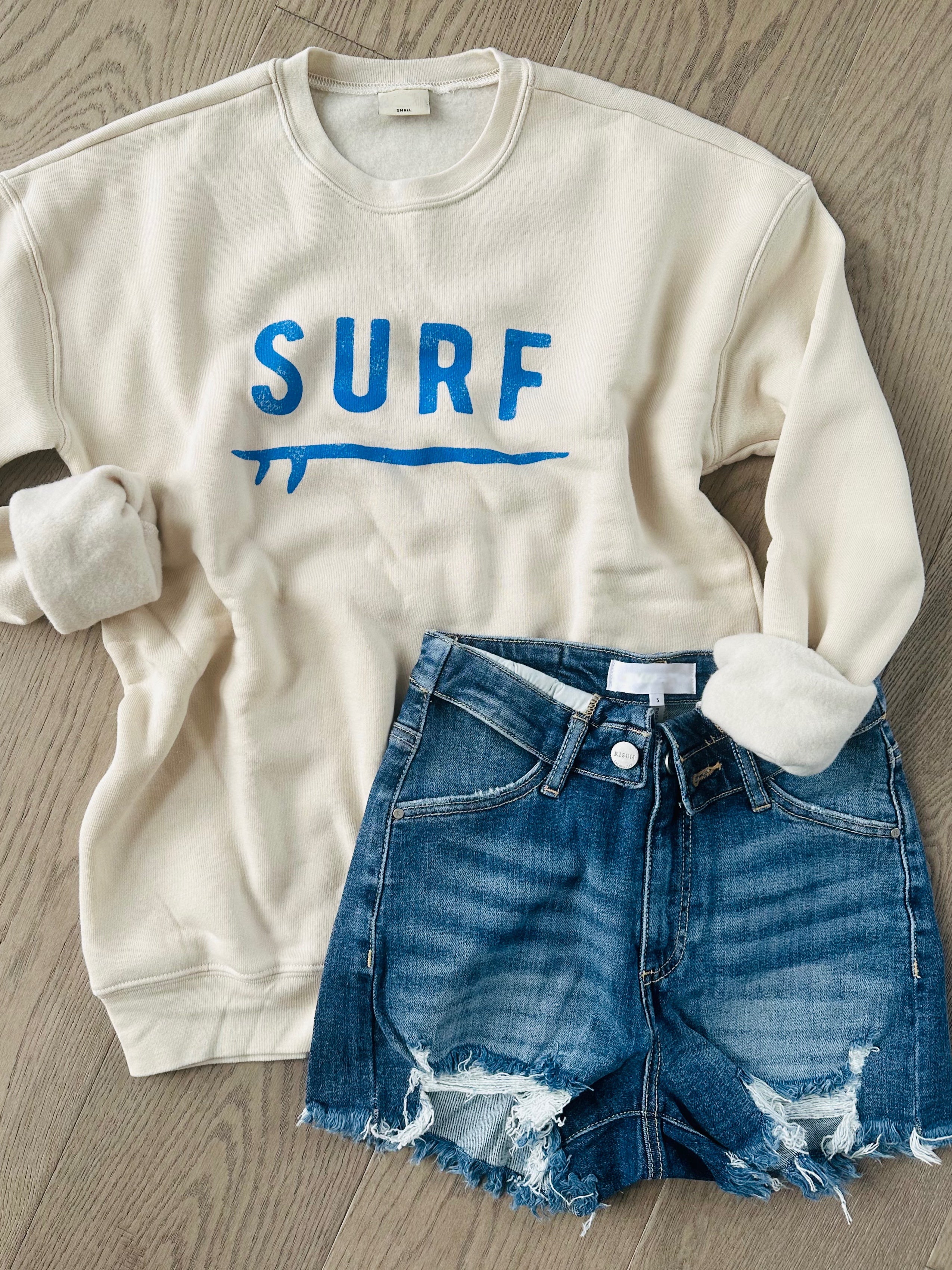 Beach Weekend Surf Sweatshirt