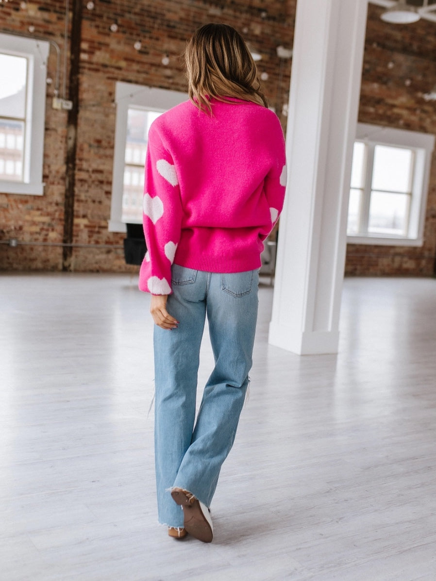 Big Love Pink Sweater