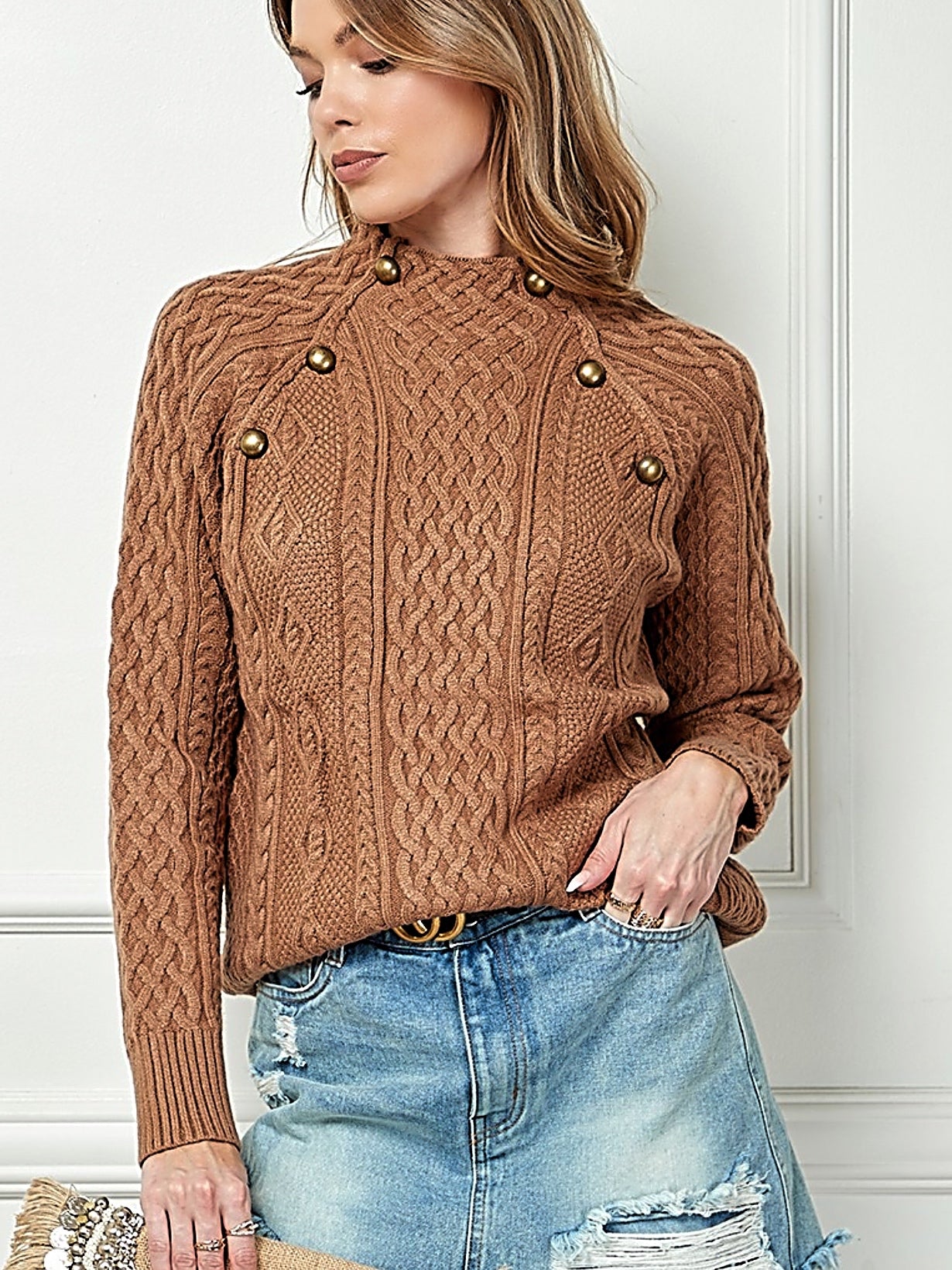 Dash of Double Sweater