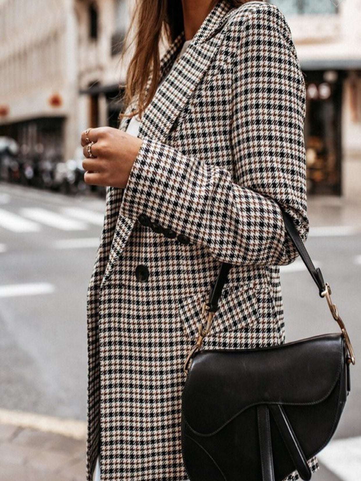Viv Plaid Blazer