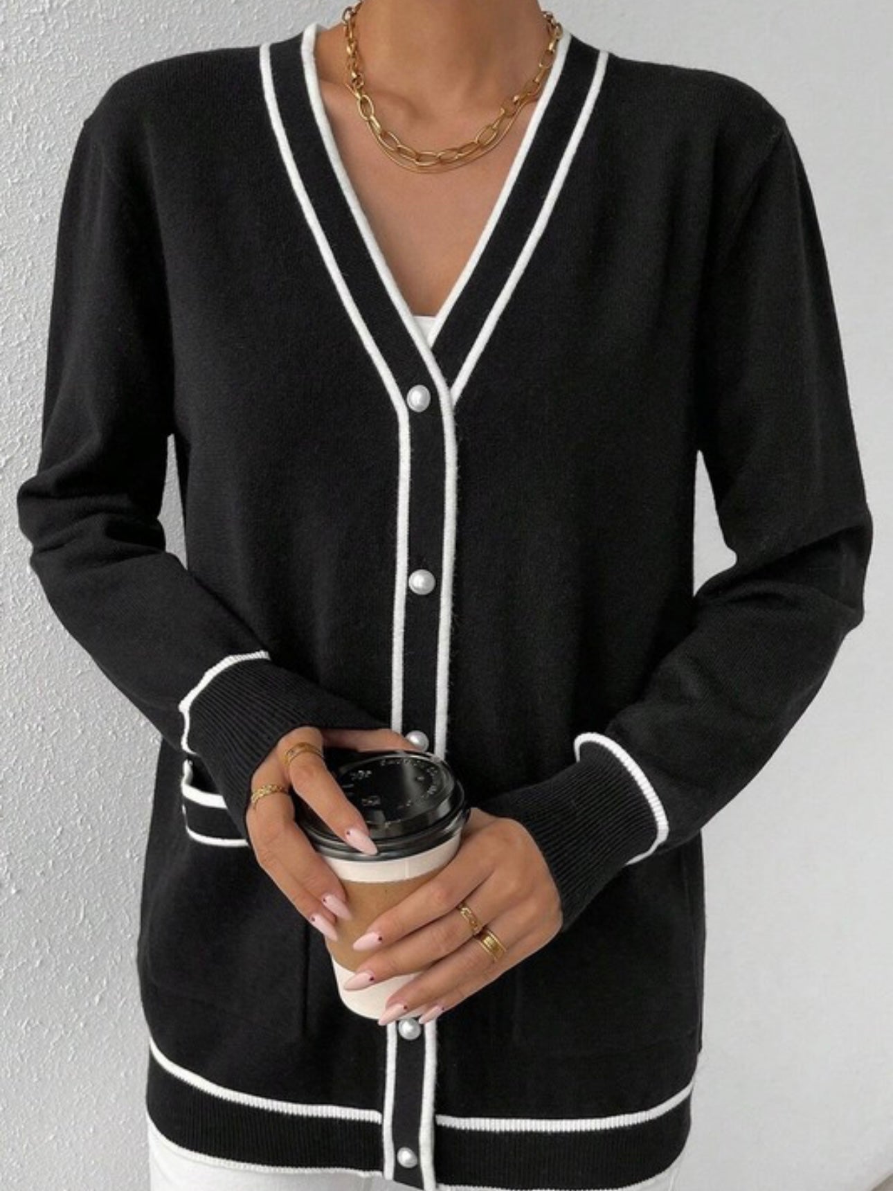 Mod Varsity Cardigan