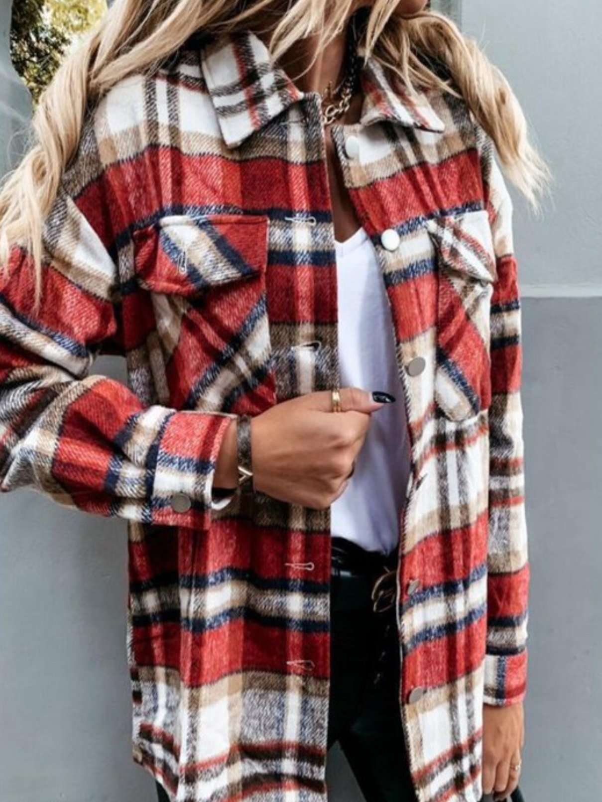 Jax Plaid Shirt Shacket