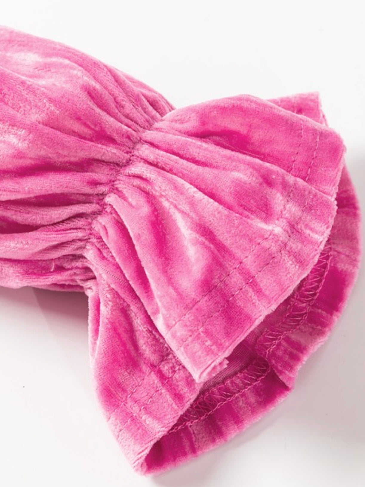 Rosette Velvet Bow Dress