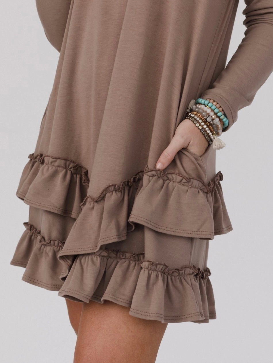 The Ruffled Hem Dress