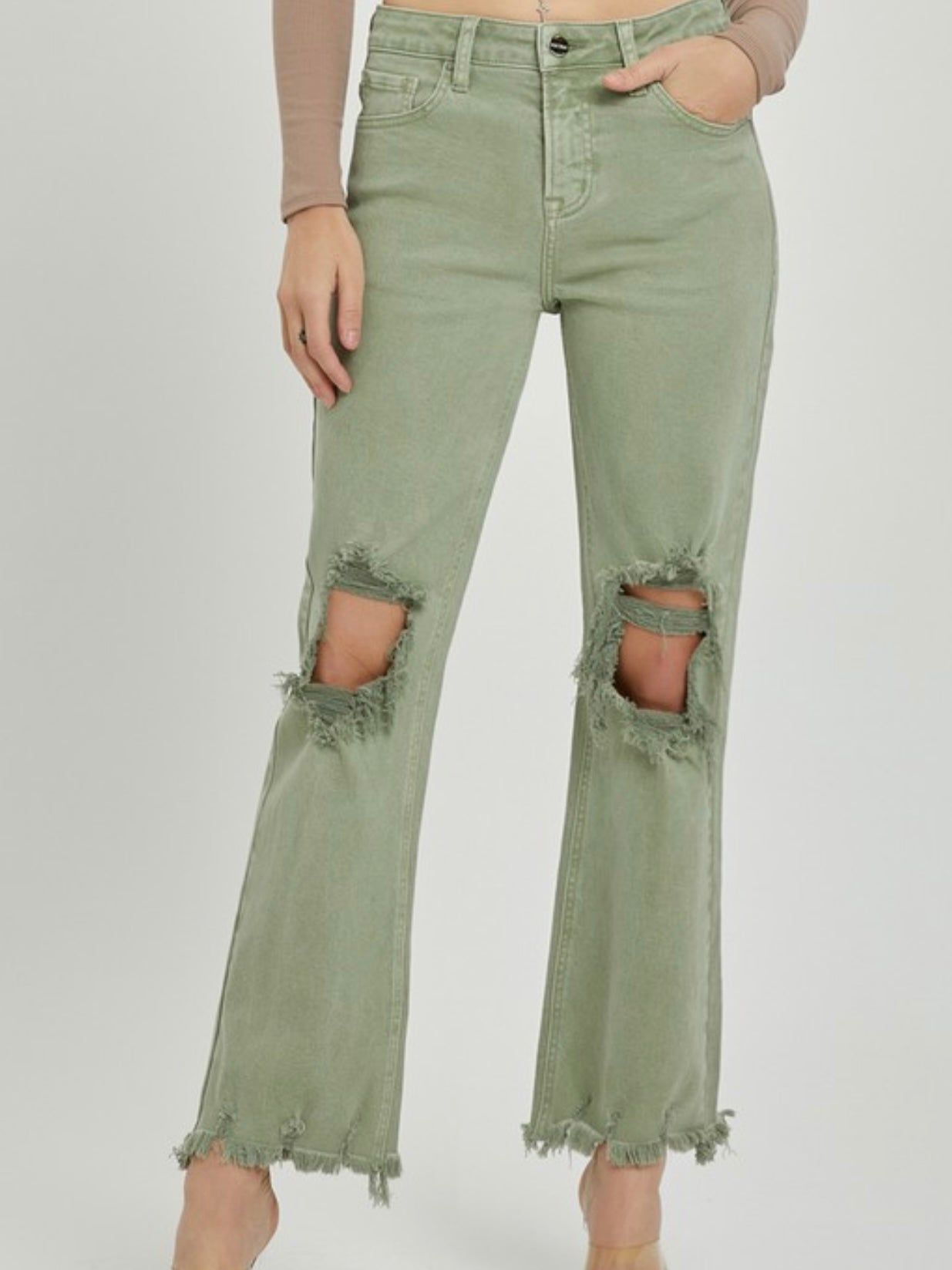 Desert + Dusk Distressed Jeans