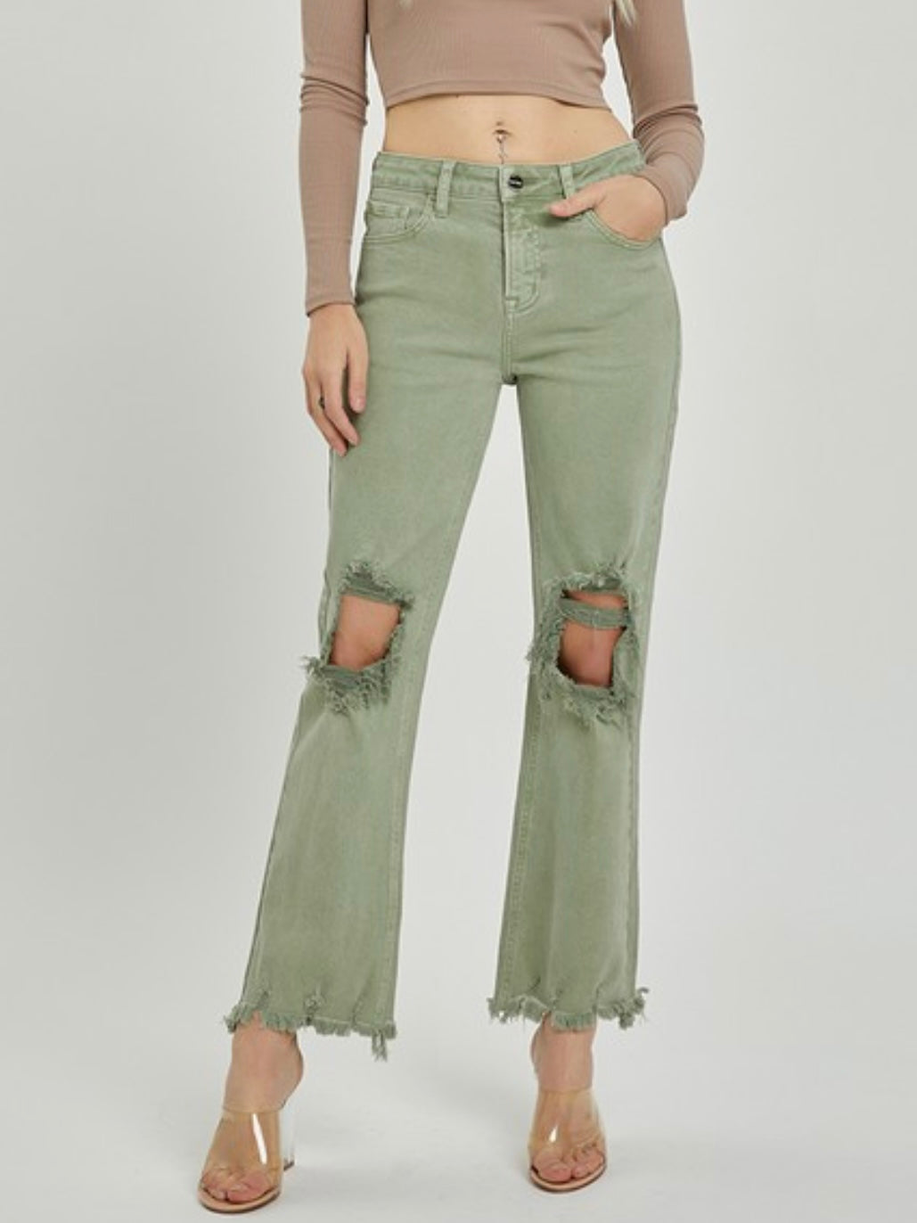 Desert + Dusk Distressed Jeans