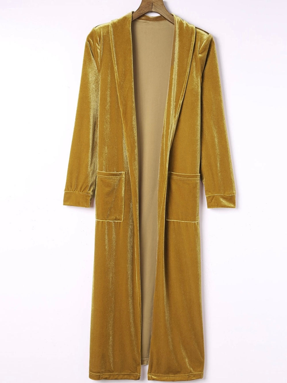 Velvet Vibe Long Duster
