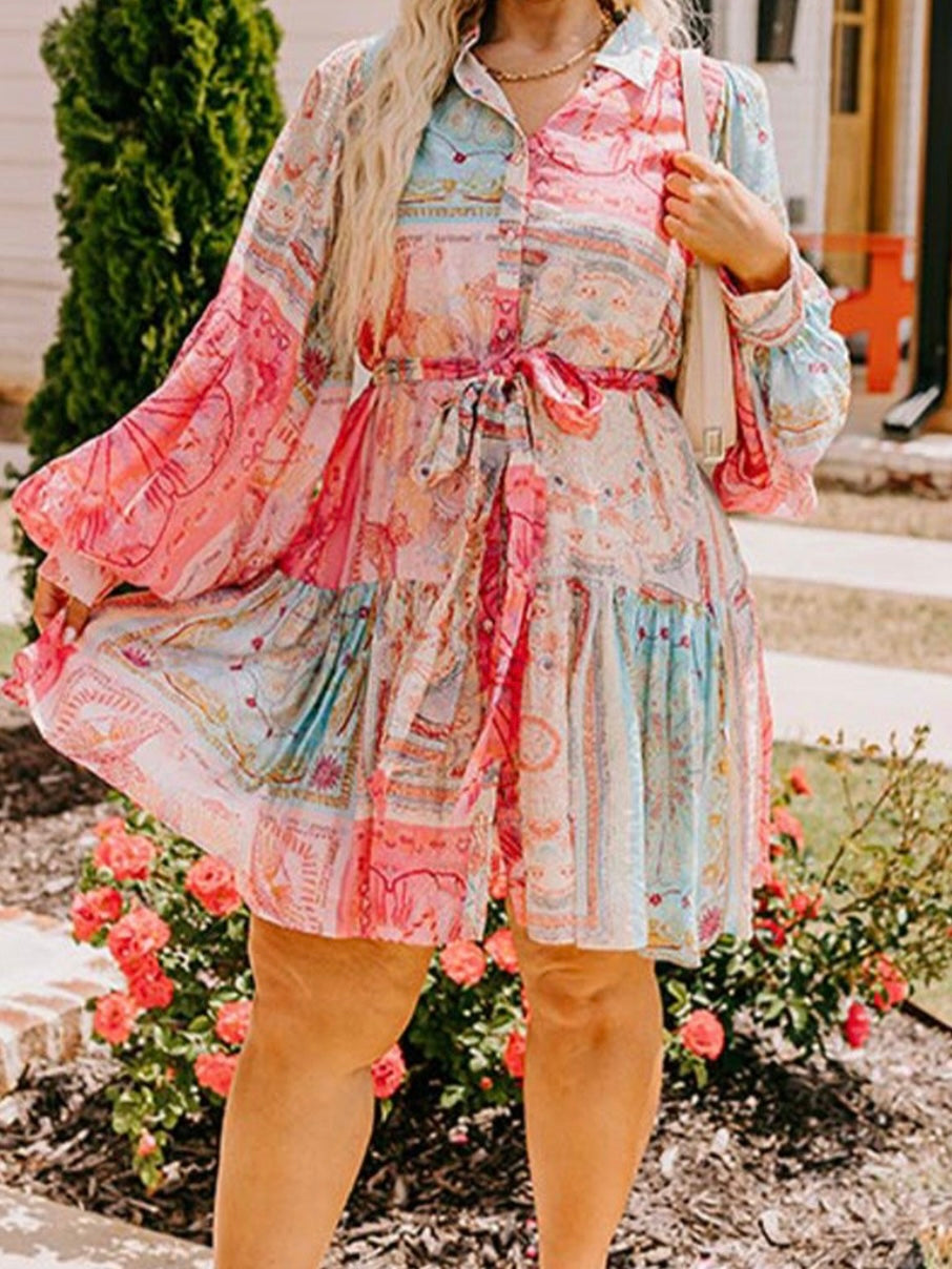 Boho Patches Dress