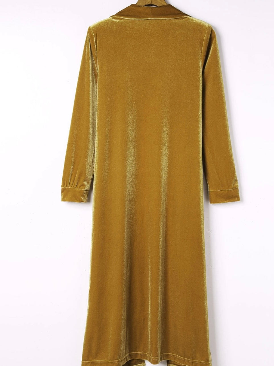 Velvet Vibe Long Duster