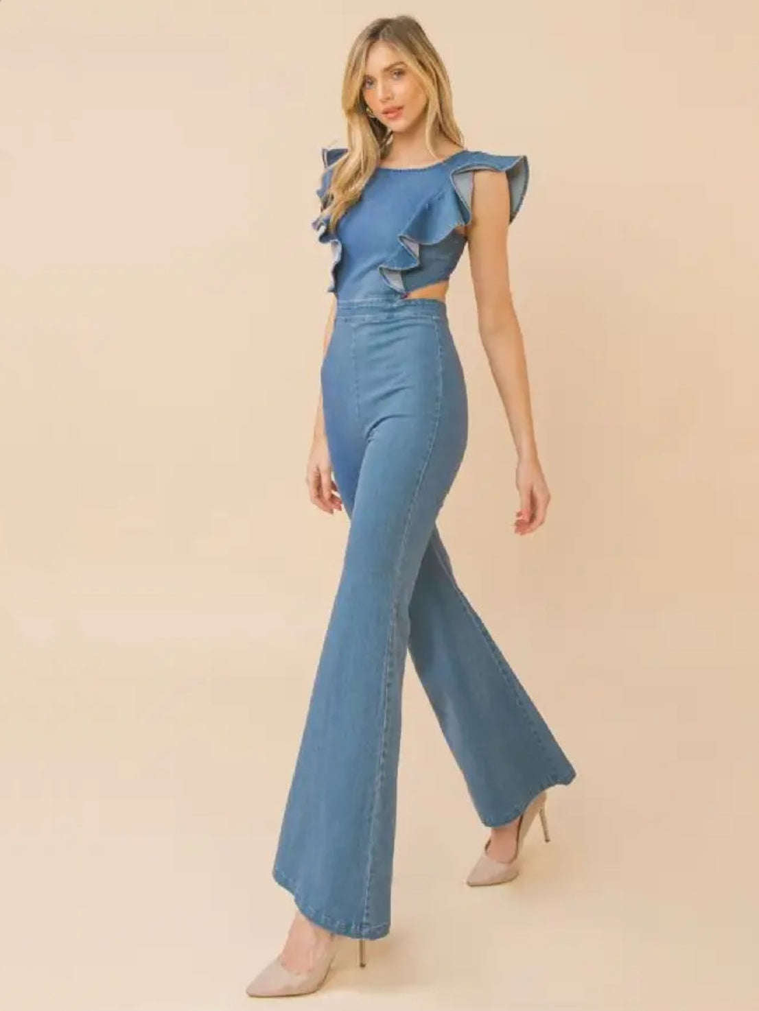 Jessie Denim Jumpsuit